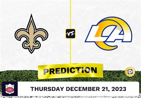 saints vs rams predictions|New Orleans Saints at Los Angeles Rams: Game predictions, picks, odds.
